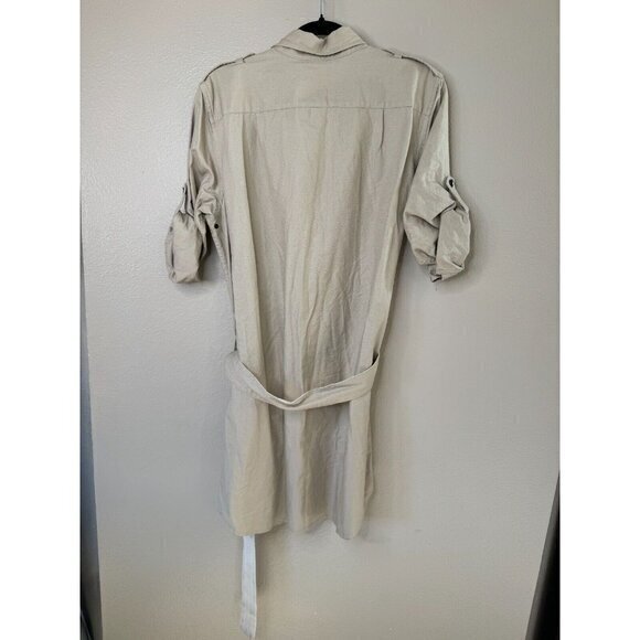 R.L.‎ Rugby Workwear Women's Tan Dress Size L, tan dress, midi dress, womens - Picture 3 of 6